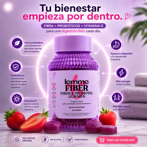Lemme® - Fibra y probiotico en gomas